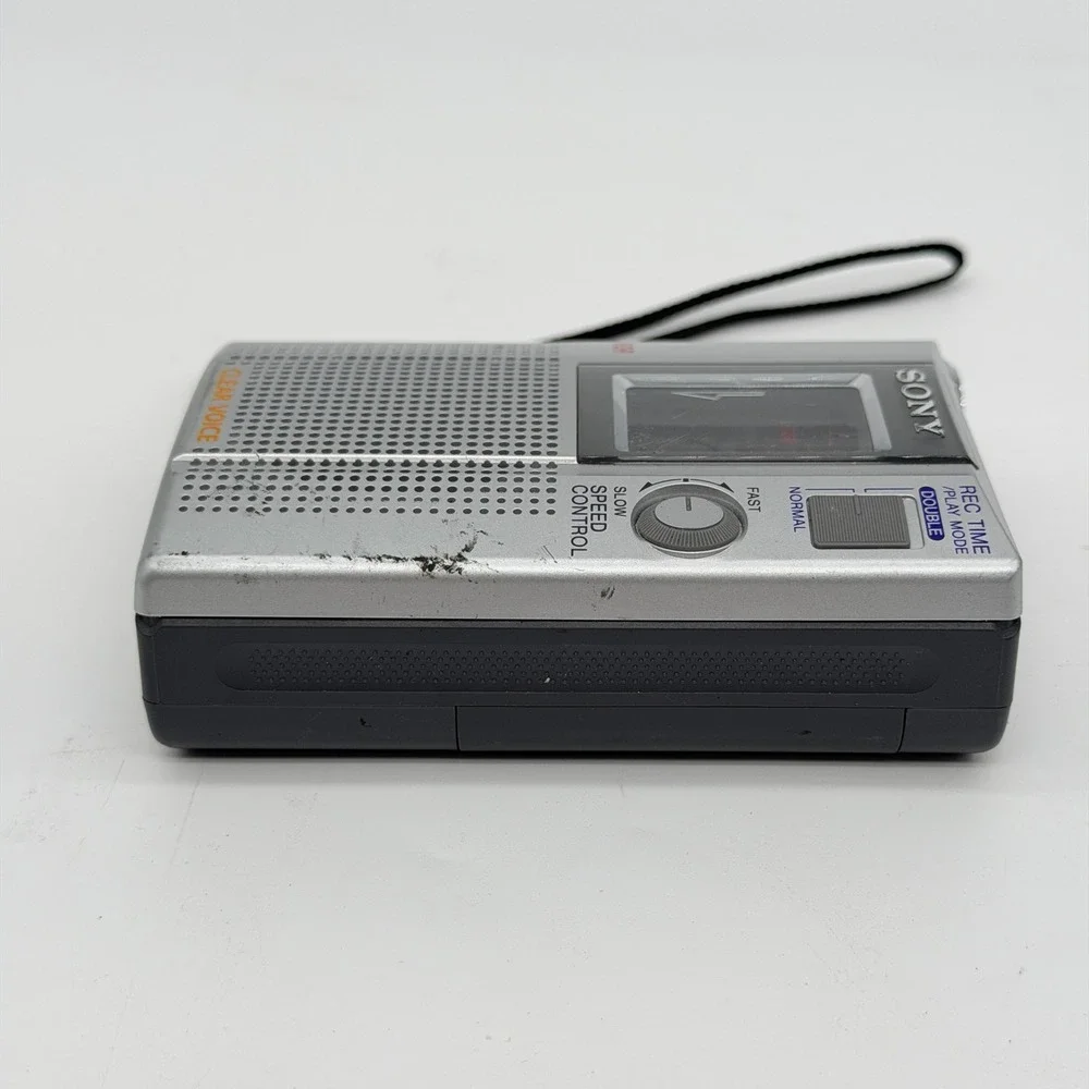 Sony TCM-200DV Cassette Handheld Voice Recorder Silver VOR Parts Doesn't Spin